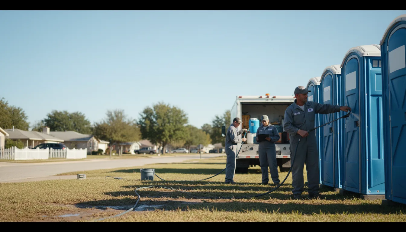 Long-Term Portable Toilet Rental in Belk, AL near me